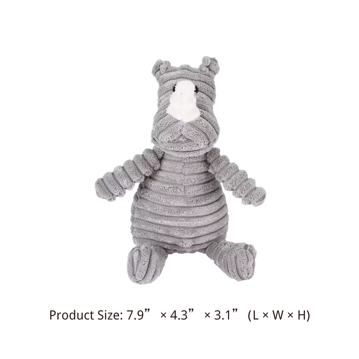 5 Pack Tough Dog Toys Stuffed Squeaky Assortment Plush Animal Toys Cute Fall Collection Fun Set