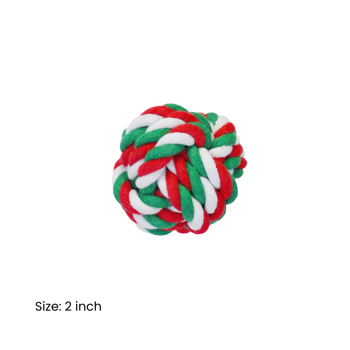 5PCS Christmas Rope Dog Toys Set – Durable Chew & Tug Toys for Small to Large Dogs, Holiday Gift Bundle