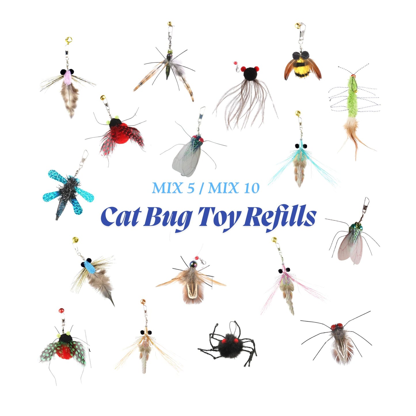 Cute Cat Bug Refills Sets